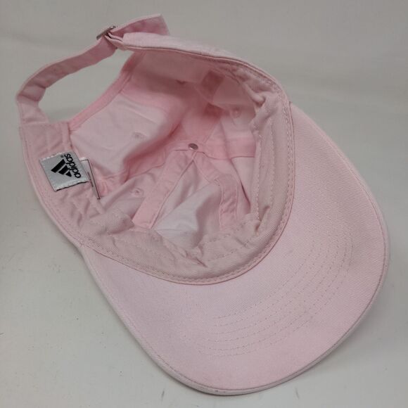 Adidas Women's Slideback Hat Pink Size OSFA Embroidered Logo - Picture 8 of 10